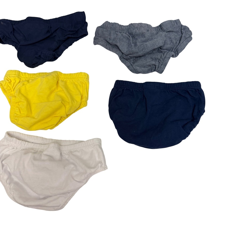 Koala Kids Carters Baby Diaper Covers Bloomers Lot of 8 0-3M Blue‎ Yellow White - Picture 13 of 14